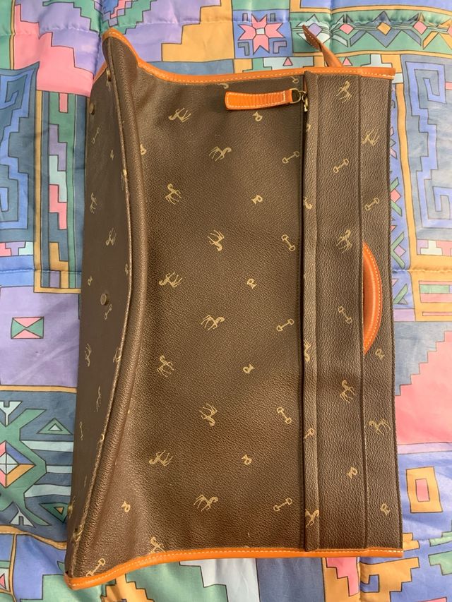 Maletin bolso marca petusco color marron