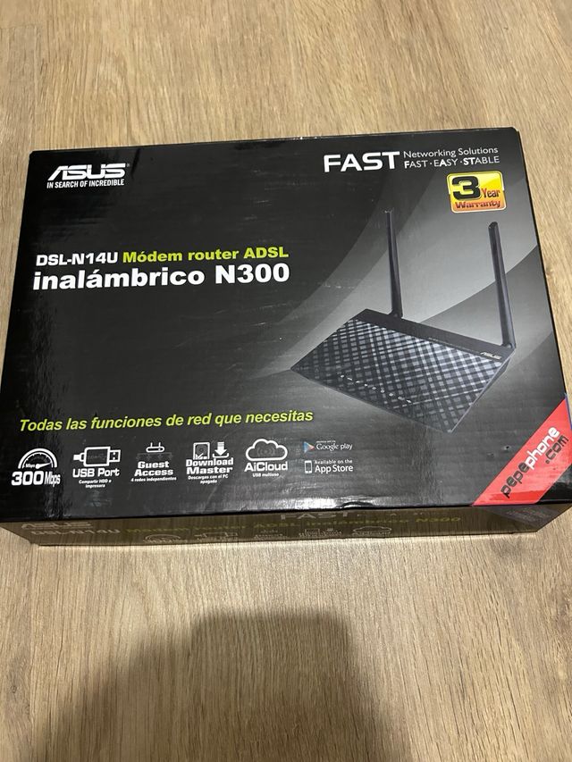 Modem router ASUS N300 DSL-N14U