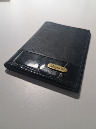 Billetera de piel caballero