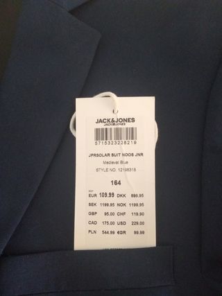 Traje Jack and jones 