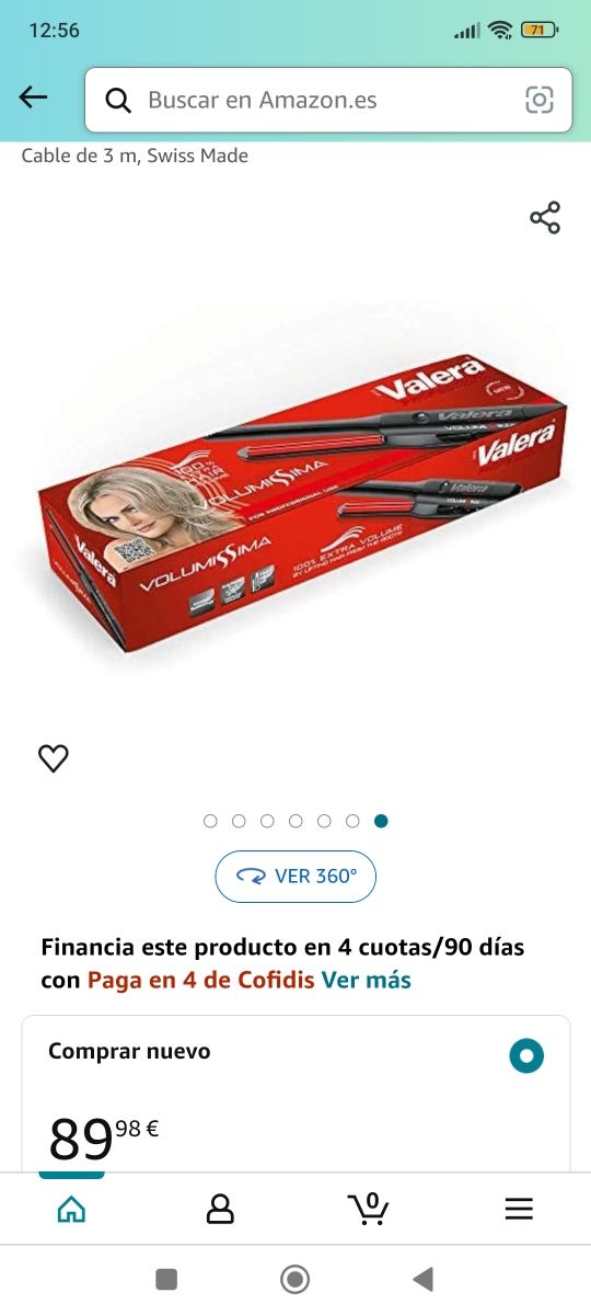 Plancha profesional de pelo