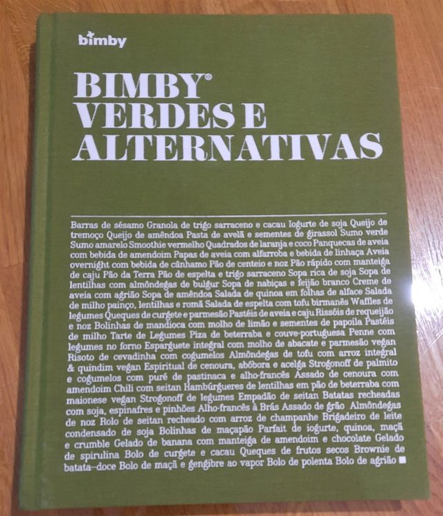 Livro Bimby Verdes e alternativas