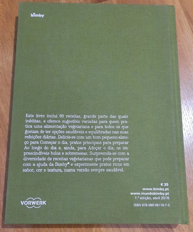 Livro Bimby Verdes e alternativas