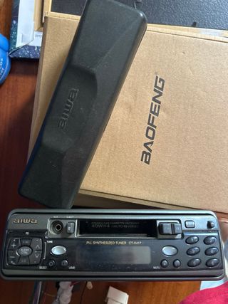 Radio cassette coche aiwa