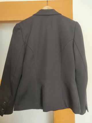 Chaqueta señora negra marca tapioca 