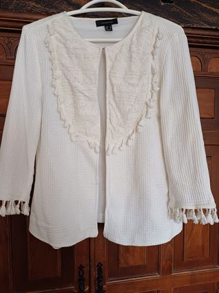 Chaqueta blanca talla 40