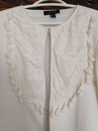 Chaqueta blanca talla 40