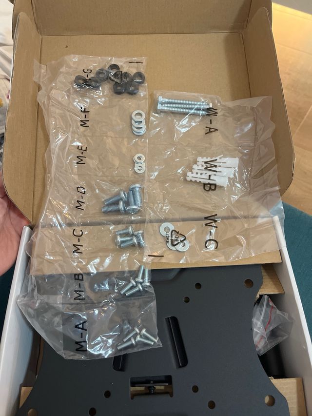 Soporte TV de pared inclinable