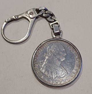 Moneda 8 Reales plata Carlos IV
