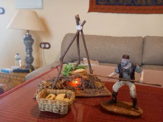 Belén, Nacimiento y figuras de Belén Navideño
