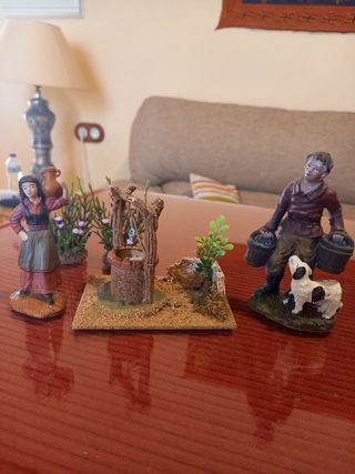 Belén, Nacimiento y figuras de Belén Navideño