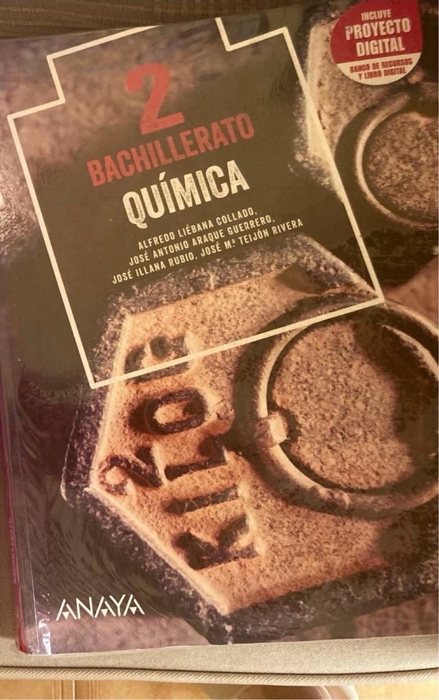 Libro 2do Bachillerato de Química