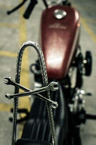 Sissybar Respaldo moto Artesanal 
