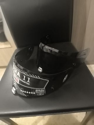 Pantallas hjc rpha 11 negras y transparentes