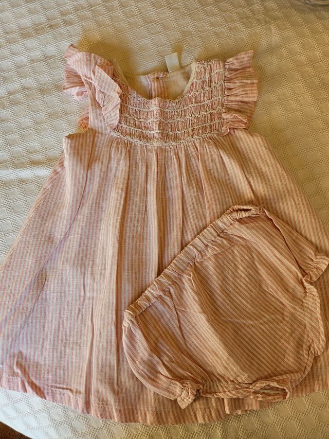 Vestio de niña 3/4años y rebeca azul