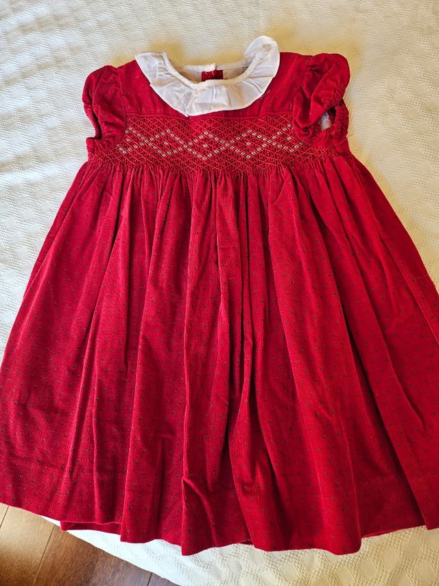 Vestio de niña 3/4años y rebeca azul