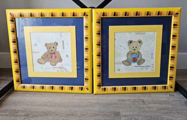 Cuadro infantil ositos