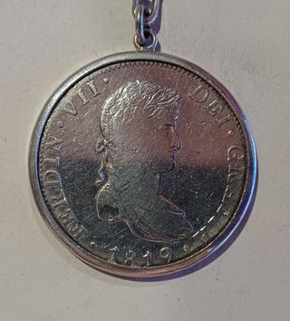 Moneda plata Fernando VII 8 Reales 