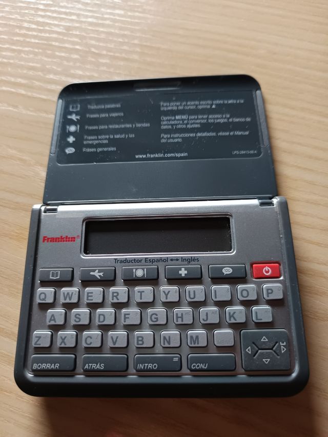 Traductor de bolsillo Franklim