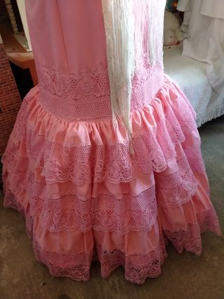 Traje flamenca gitana sevillana t.40