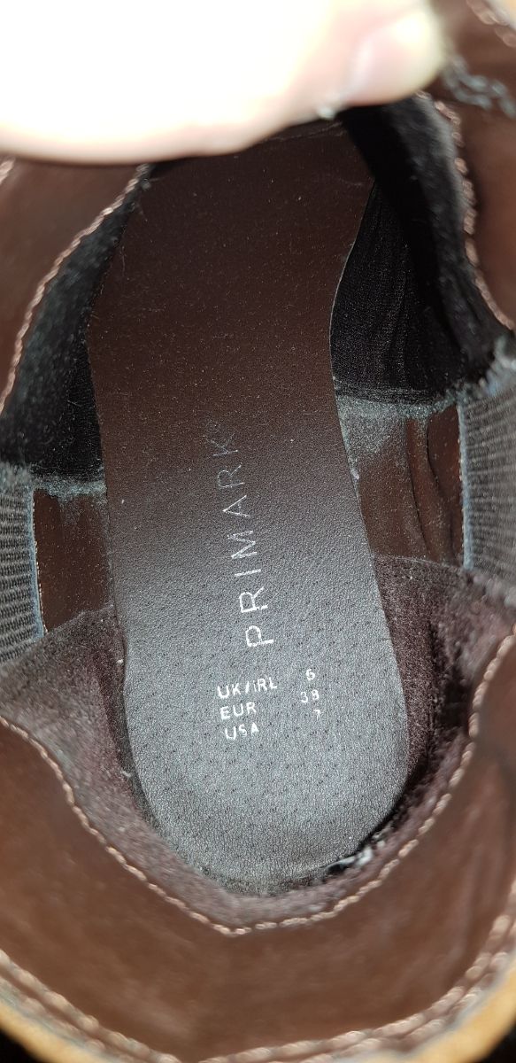 Botines marrón claro de Primark