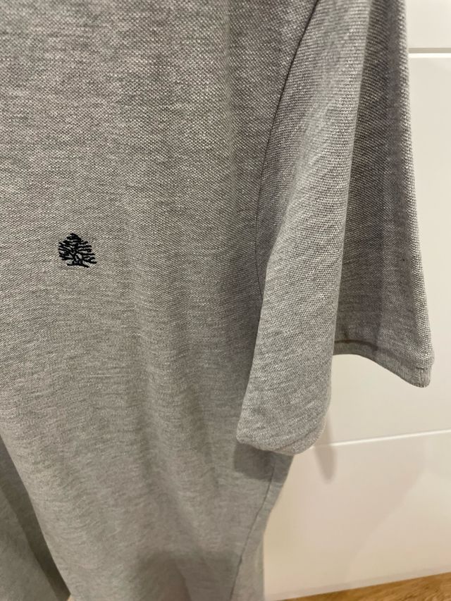 Polo Springfield gris m/c talla XL