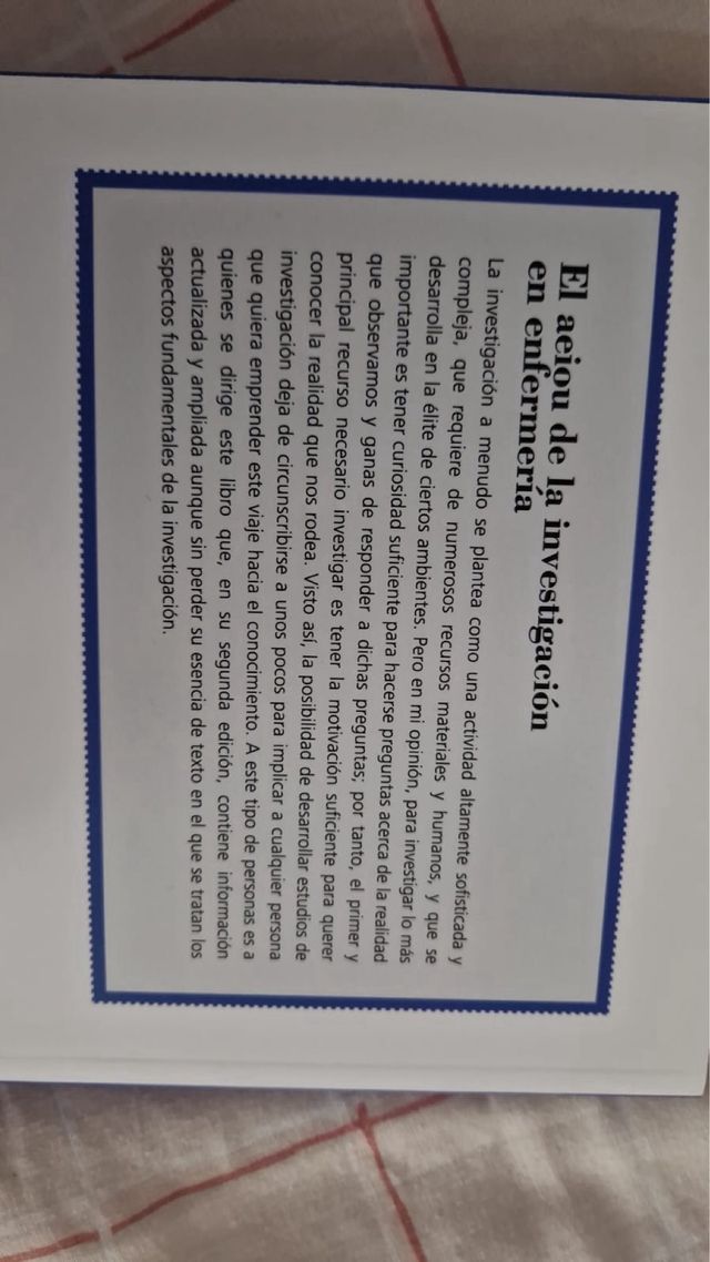 Libro de investigación para Enfermeria