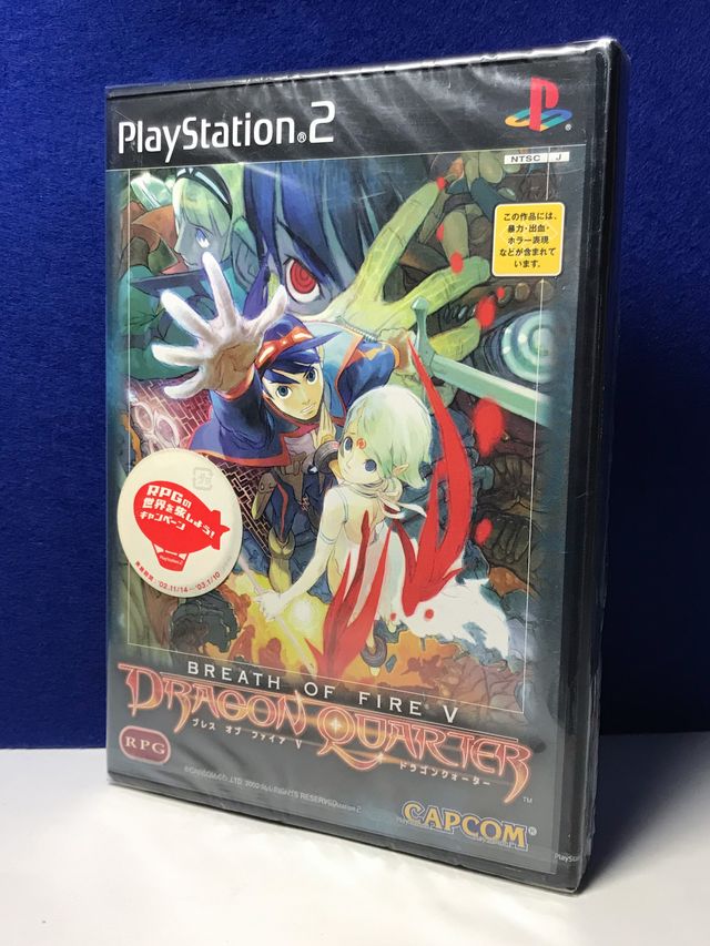Breath of Fire V Dragon Quarter PS2 NUEVO NTSC-J