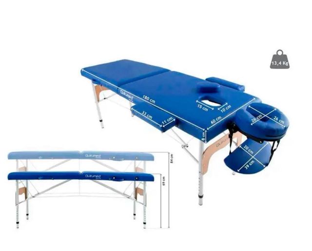 Camilla plegable de aluminio EASY 180 x 60 cm