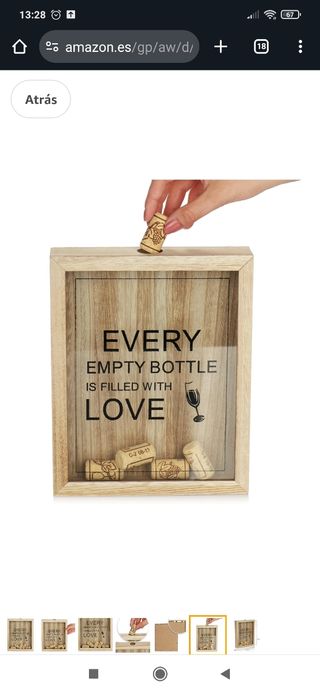 Cajas recogida corchos y chapas