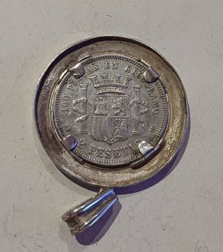 Moneda plata 2 Pesetas