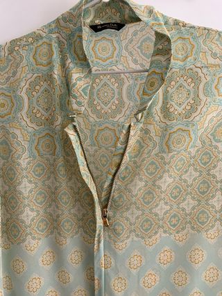 Blusa sin mangas massimo dutti nueva
