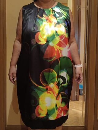 Vestido seda fiesta