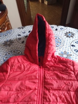 Giaccavento 10 anni in rosso