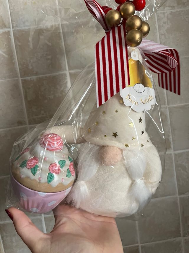 Gnomo natalizio confezione regalo