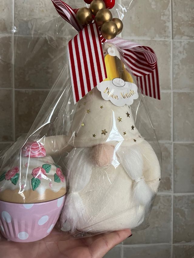 Gnomo natalizio confezione regalo