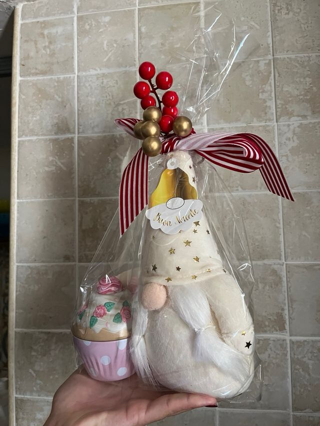 Gnomo natalizio confezione regalo