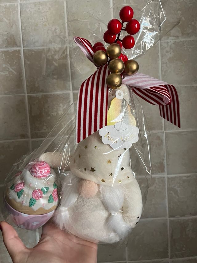 Gnomo natalizio confezione regalo