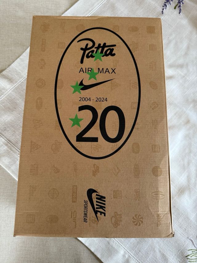 NIKE AIR MAX 1 PATTA 20th Anniversary clorofilla