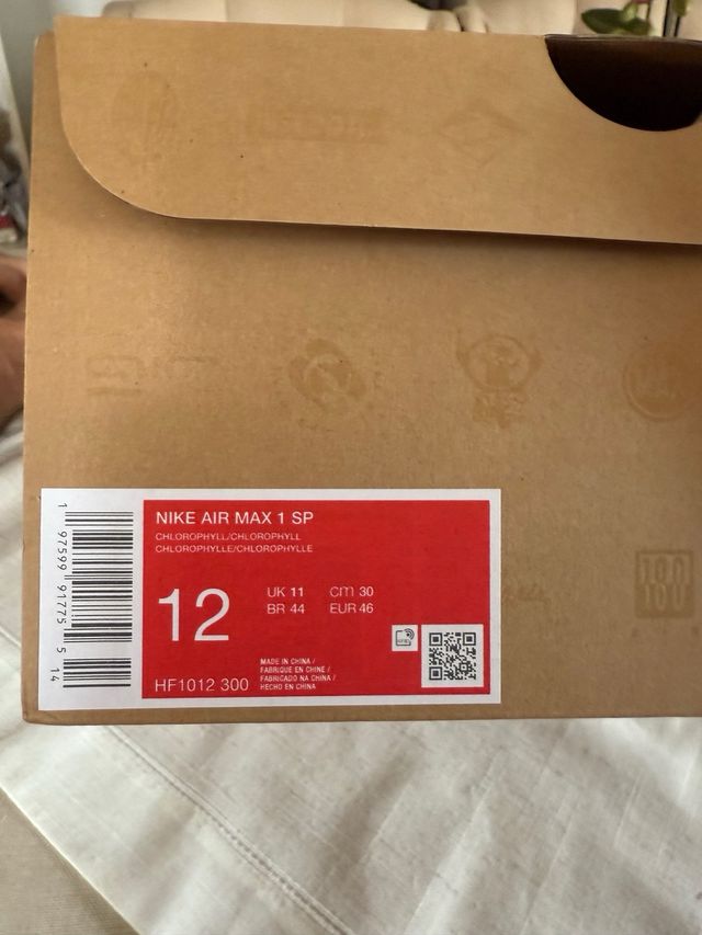 NIKE AIR MAX 1 PATTA 20th Anniversary clorofilla