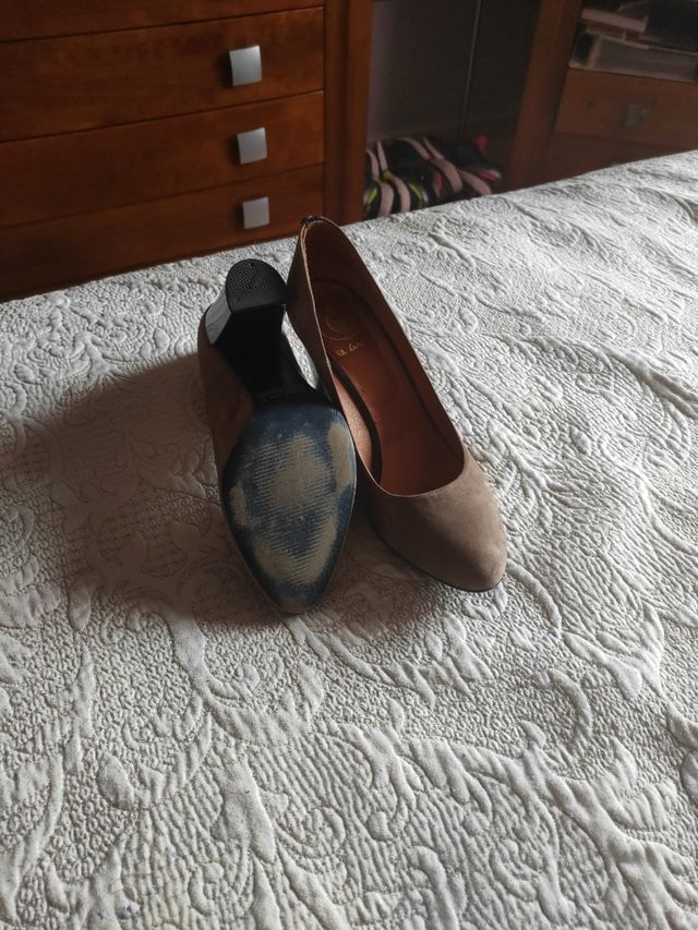 Zapatos tacón piel El Ganso 