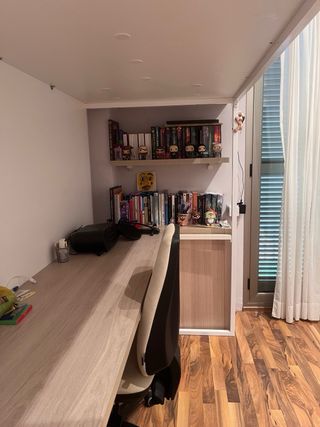 Estructura de cama y escritorio