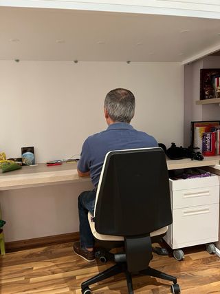 Estructura de cama y escritorio