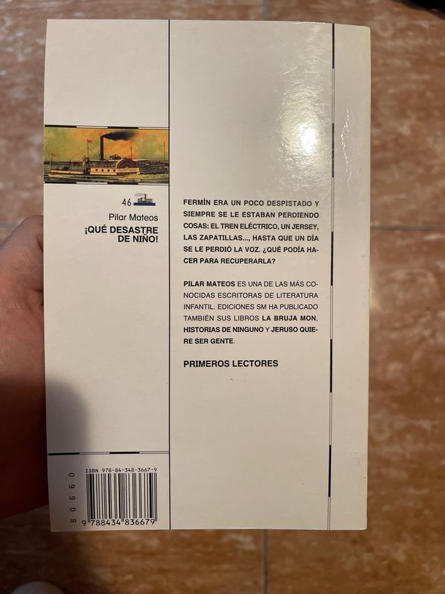 Libro “Qué desastre de niño”