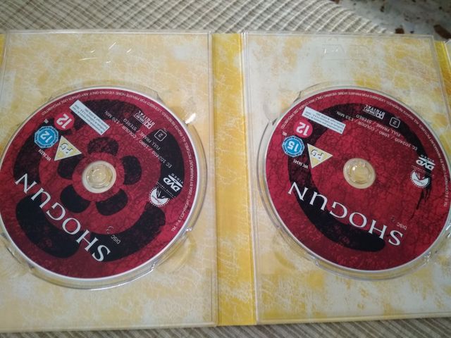 DVDS Serie completa SHOGUN