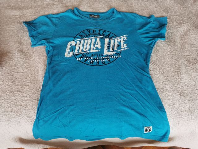 Camiseta Desigual azul hombre talla S