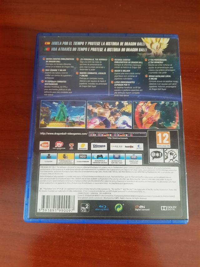 Juego PS4 Dragon Ball Xenoverse 2