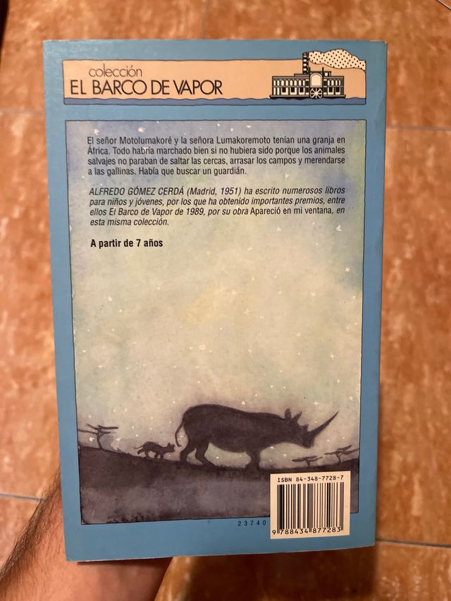 Libro “Cerote, el rey del gallinero”
