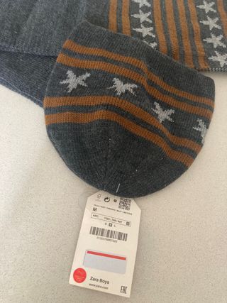 Gorro y bufanda niño Zara