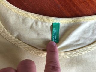 Maglia cotone 10-11 anni Benetton